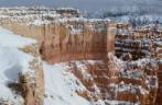 A fantástica paisagem de inverno do Bryce Canyon National Park, em Utah, nos Estados Unidos
